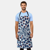 Tablier Seamless leopard skin pattern. Vintage. (Porté)