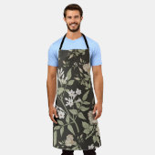 Tablier Seamless pattern. Beautiful fabric blooming realis (Porté)