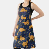 Tablier Seamless pattern, funny cats in everyday poses, pl (Insitu)