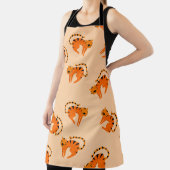Tablier Seamless pattern with cute cartoon tigers (Insitu)