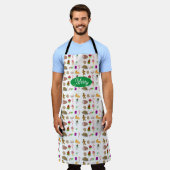 Tablier Seasons Manges Fun Vacances Motif alimentaire (Porté)