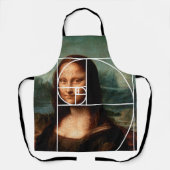 Tablier Séquence Leonardo da Vinci Mona Lisa Fibonacci (Recto)
