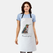 Tablier Serenade de colibri bijoux, coutume (Porté)