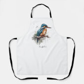 Tablier Sérénité du martin-pêcheur (Recto)