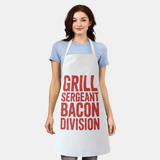 Tablier Sergent-grill Division Bacon Amuseur de viande bar