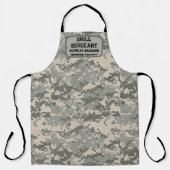 Tablier Sergent Grill Reporting pour service militaire (Recto)