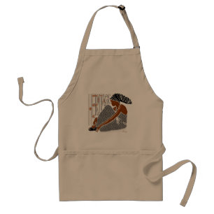 Tablier Série d'héritage - femme africaine dans