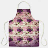 Tablier Série Purple Bee Design 4 (Recto)