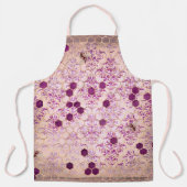Tablier Série Purple Bee Design 7 (Recto)