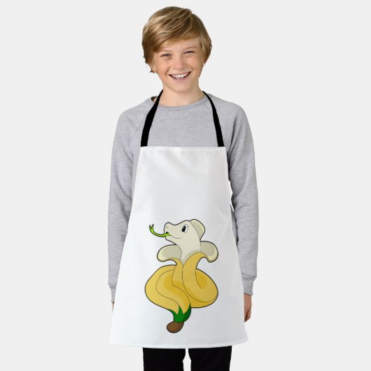 Tablier Serpent avec banane (Porté)