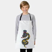 Tablier Serpent avec Casquette (Porté)