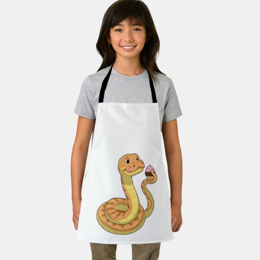 Tablier Serpent avec muffin (Insitu)