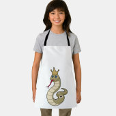 Tablier Serpent comme roi avec Couronne (Insitu)