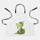 Tablier Serpent drôle (Recto)