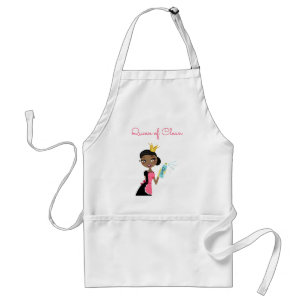 Tablier Service De Nettoyage Ethnique Femme Homme Logo Fum