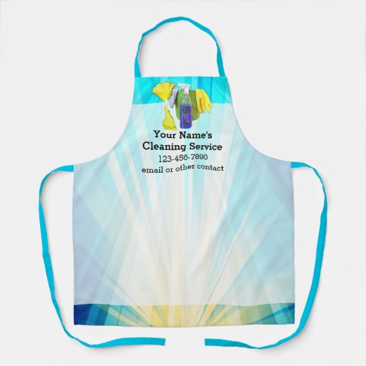 Tablier Service de nettoyage personnalisé des rayons dynam (Recto)
