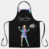 Tablier Services de nettoyage de maison de femme de ménage (Recto)