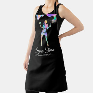 Tablier Services de nettoyage de maison de femme de ménage