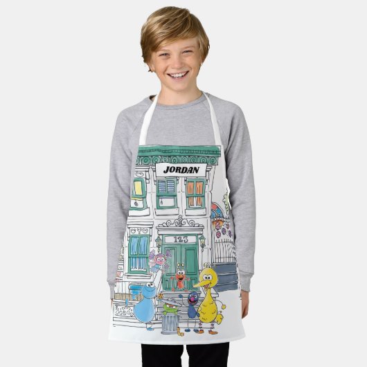 Tablier Sesame Pals Doodley Graphisme (Porté)