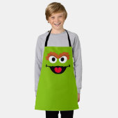 Tablier Sesame Street Oscar the Grouch Face (Porté)