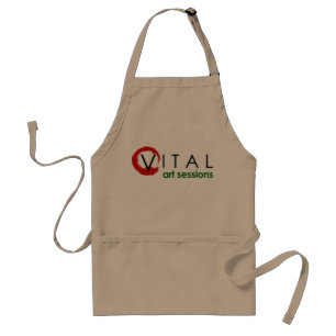 Tablier Sessions d'art vitale Court Apron