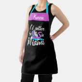 Tablier S'évader à Miami dans le style Plutôt être à Miami (Insitu)