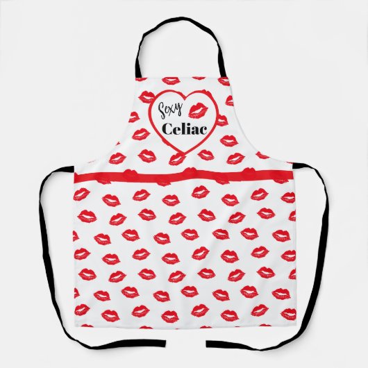 Tablier Sexy Céliaque Mignon (Recto)