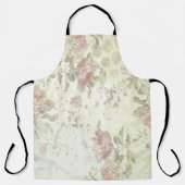 Tablier Shabby Chic Rose Floral (Recto)