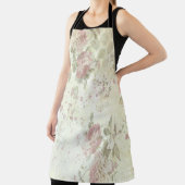 Tablier Shabby Chic Rose Floral (Insitu)