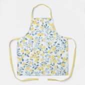 Tablier Shabby Chic Série Florale Lemon Design #4 (Recto)