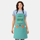 Tablier Shamrock Authentic Irish CHEF (Porté)
