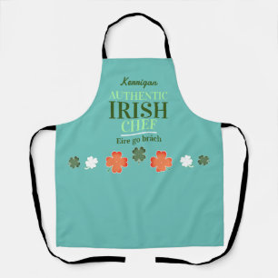 Tablier Shamrock Authentic Irish CHEF