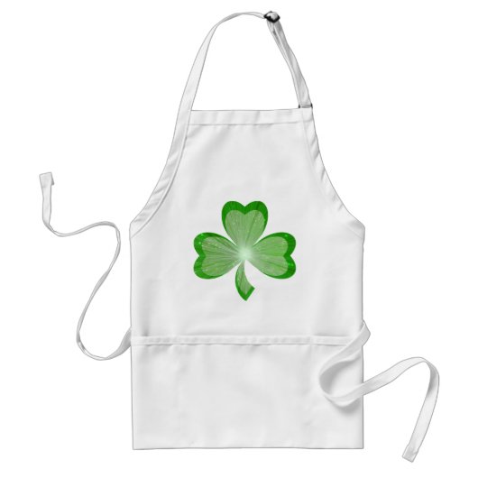 tablier shamrock blanc (Devant)