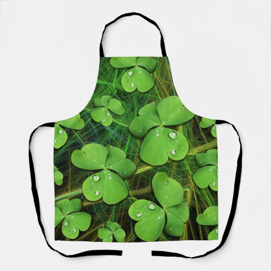 Tablier Shamrock vert St Patrick iPhone 5 Coque-Mate (Recto)