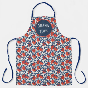 Tablier Shana Tova Design Botanique Grenade Élégant