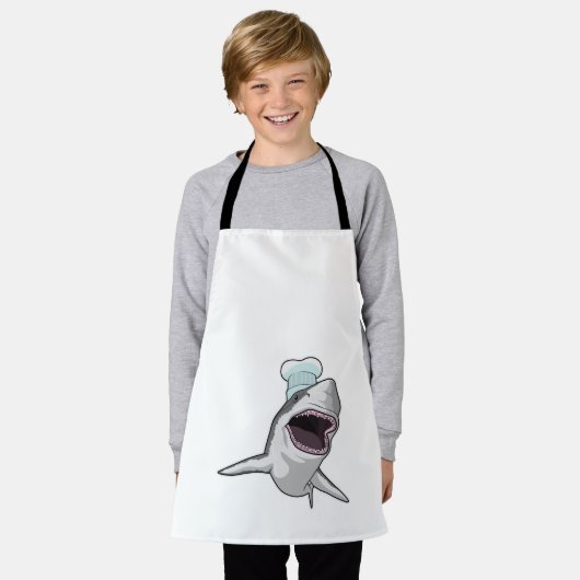 Tablier Shark as Cook (Porté)
