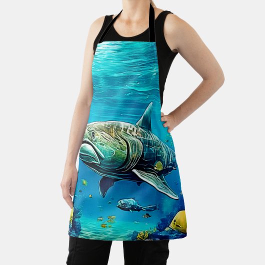 Tablier Shark Ocean Predator Art (Insitu)