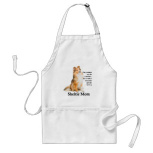 Tablier Sheltie Mom Apron