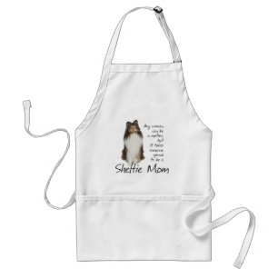 Tablier Sheltie Mom Apron