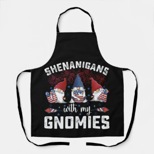 Tablier Shenanigans avec mes gnomes États-Unis 4 juillet 