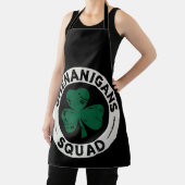 Tablier Shenanigans Squad St Patrick's Day Shamrock (Insitu)