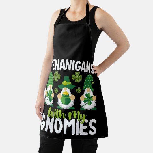 Tablier Shenanigans with My Gnome Gnome St Patrick's Day (Insitu)