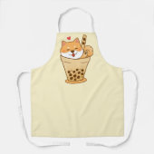 Tablier Shiba Boba (Recto)