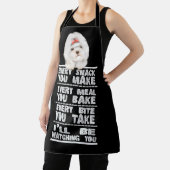 Tablier shih tzu Chaque Snack que vous faites (Insitu)