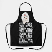 Tablier shih tzu Chaque Snack que vous faites (Recto)