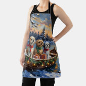 Tablier Shih Tzu Christmas Boat Holiday (Insitu)