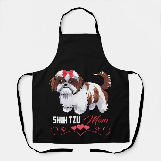 Tablier Shih Tzu Mom Cute Shih Tzu Chien Maman (Recto)