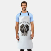 Tablier Shih Tzu - Où Est Ma Mère (Porté)