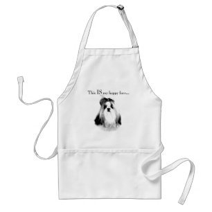 Tablier Shih Tzu, un visage heureux