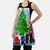 Tablier Shopping de Noël (Insitu)